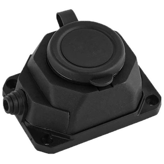 Presa schuko a muro in gomma EL3216 Vito