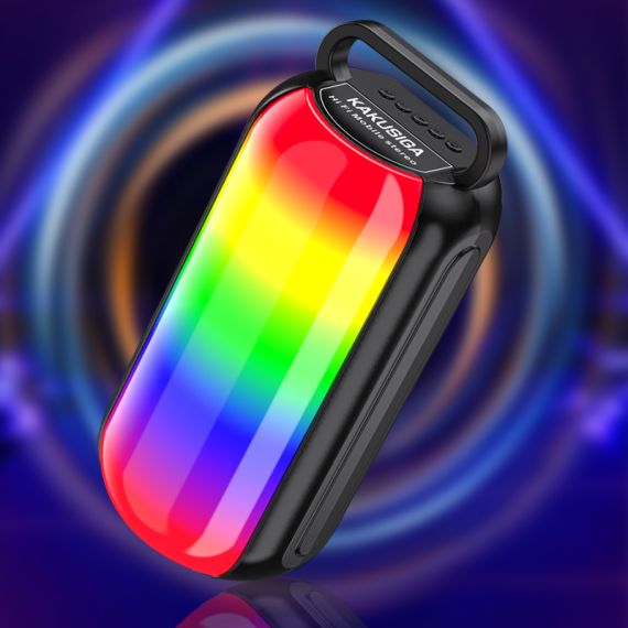 Altoparlante Bluetooth 2x5W Radio FM/USB/SD nero KK-3204 F2650 Kakusiga