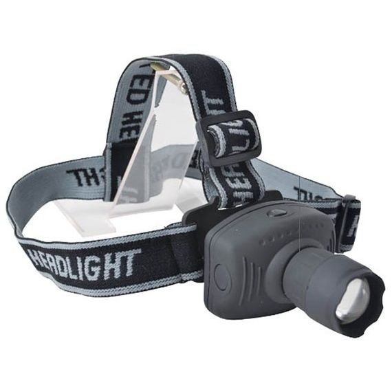 Rechargeable LED head torch 1W 30lm 6000k cold light EL231 Vito