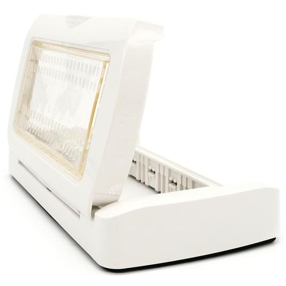 Placca idrobox IP55 4 posti bianca compatibile Vimar Plana EL2321 