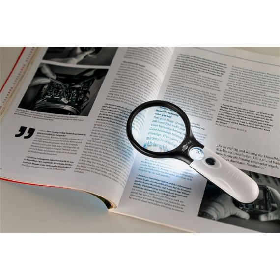 2x-12x LED Magnifying Glass F1474 Goobay