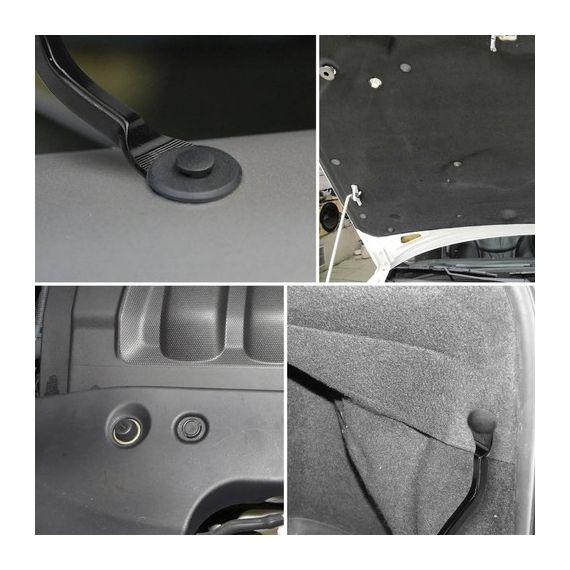 Set di rivetti in plastica per auto 620 pezzi WB602 