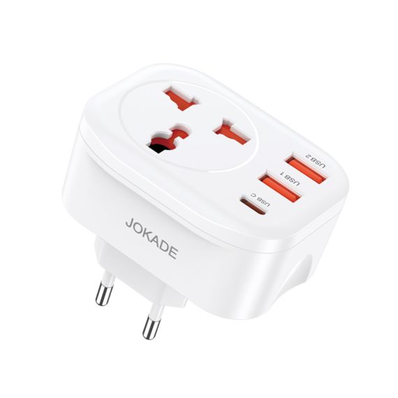 Adattatore da viaggio con prese USB 3.4A F4090 Jokade