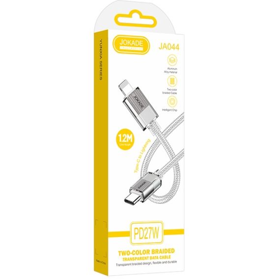 Cavo per ricarica e sincronizzazione USB Lightning 1.2m PD27W 5A F4085 Jokade