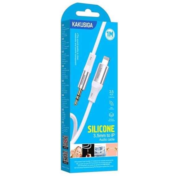 KSC-891 USB Lightning to 3.5mm Audio Jack Audio Adapter F2210 Kakusiga