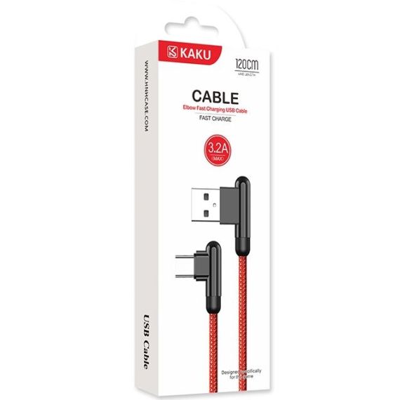 Cavo per ricarica e sincronizzazione USB type C 1.2m 3.2A KSC-125 F4055 Kakusiga