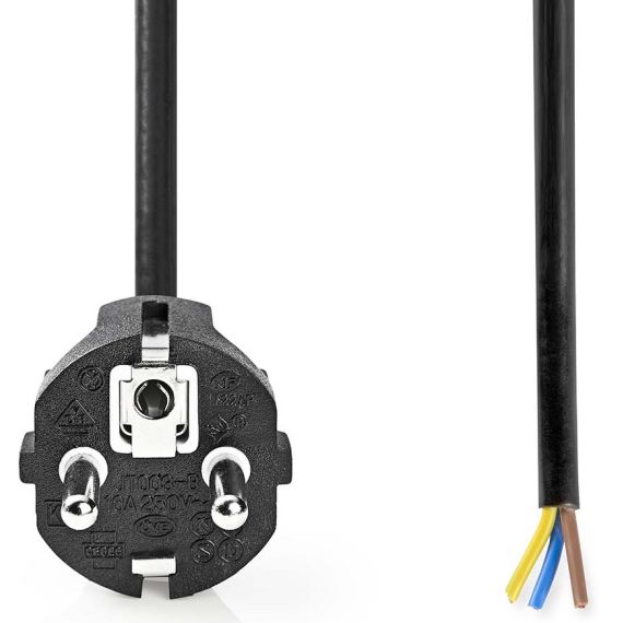 Cavo di alimentazione con spina Schuko e cavo spellato 3m ND1314 Nedis