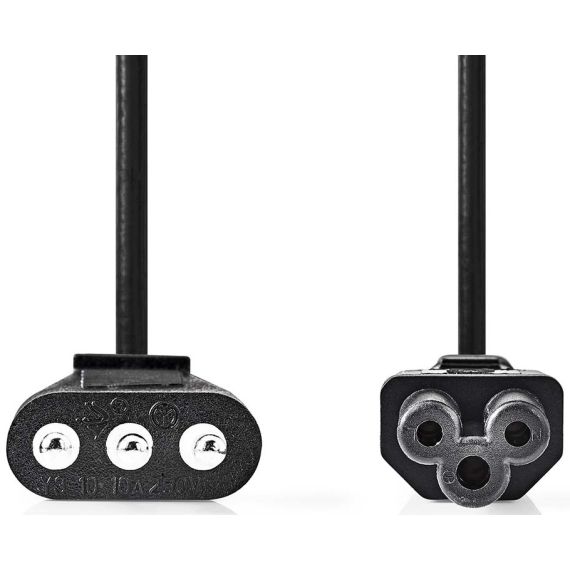 Cavo di alimentazione 2m spina italiana - IEC-320-C5 ND1327 Nedis