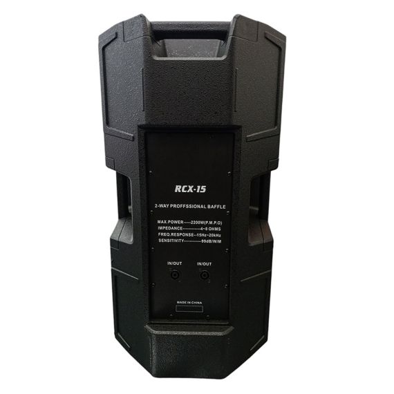 Cassa acustica professionale 2200W 4~8 OHMS 2 vie RCX-15 RCX-15 