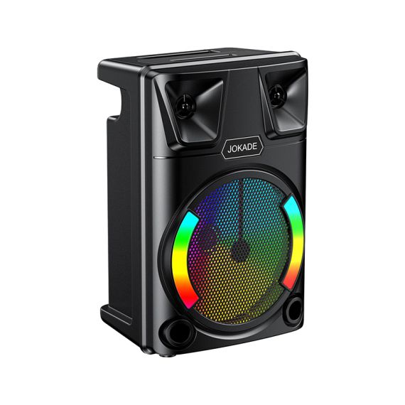 Cassa acustica ricaricabile luci LED wireless 8" 20W USB/FM JD032 JD032 Jokade