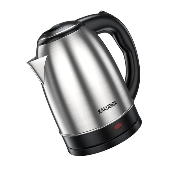 Bollitore elettrico 1500W input 220-240V argento KSC-1574 F4265 Kakusiga