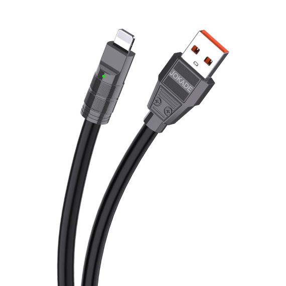Cavo per ricarica USB lightning nero JA026 F4340 Jokade