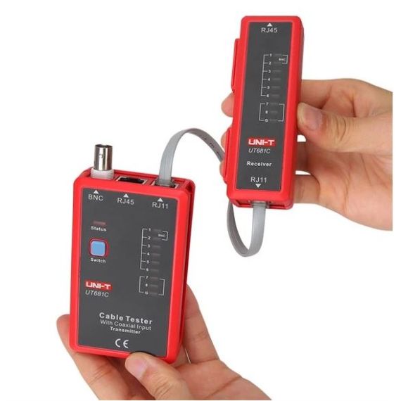 UNI-T Cable Tester UT681C (RJ45, RJ11, BNC) U310 UNI-T