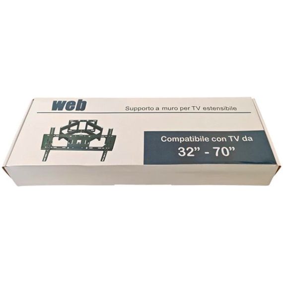 Support mural pour téléviseur ACL double bras à DEL à mouvement complet de 32 à 65 po STAND100 WEB