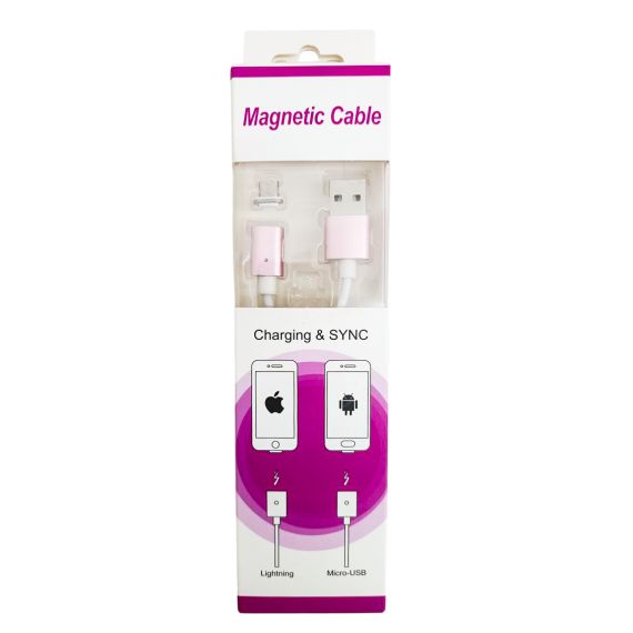 Cavo Usb - Micro Usb Con Connettore Magnetico K339 