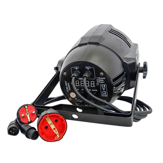 Par faro strobo 54  LED RGB x3W E9400 