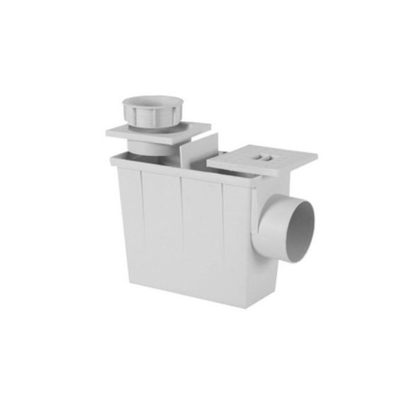 Pozzetto pluviale sifonato in PP 90/110mm P1520 Airgama