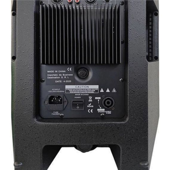 Cassa acustica amplificata 120W 12" Bluetooth/USB/Scheda SD Effetti DSP BK-122 