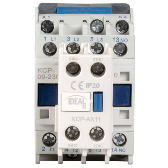 Blocco di contatti ausiliari per contattori di potenza KCP-AX – 2NO + 2NC KA2305 Kanlux
