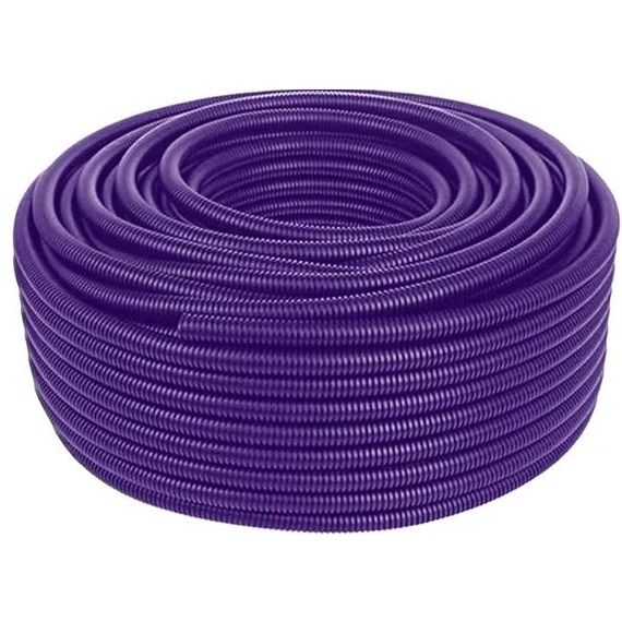 Tubo corrugato pieghevole senza tirafilo 25mm 50m lilla TC2025LILLA 