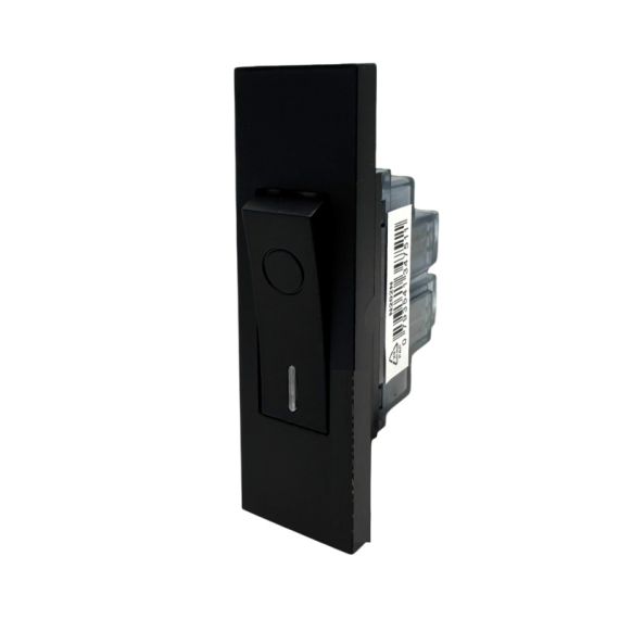 Interruttore bipolare nero linea ZEN 08844 