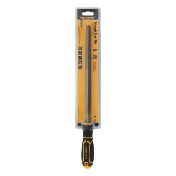 Lima triangolare in acciaio 20cm TL7755 Toolmak