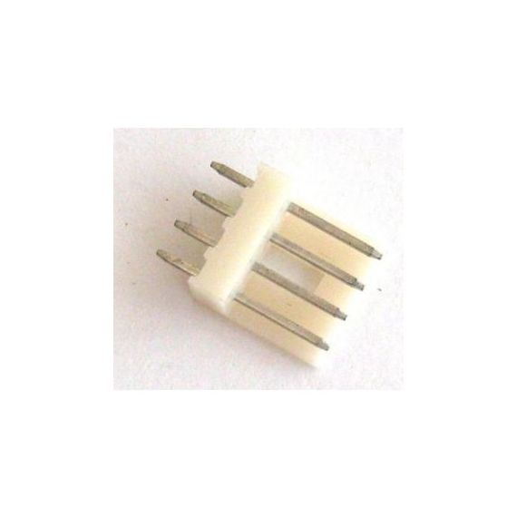 Connettore 4 poli maschio passo 2,54 CS 70950 