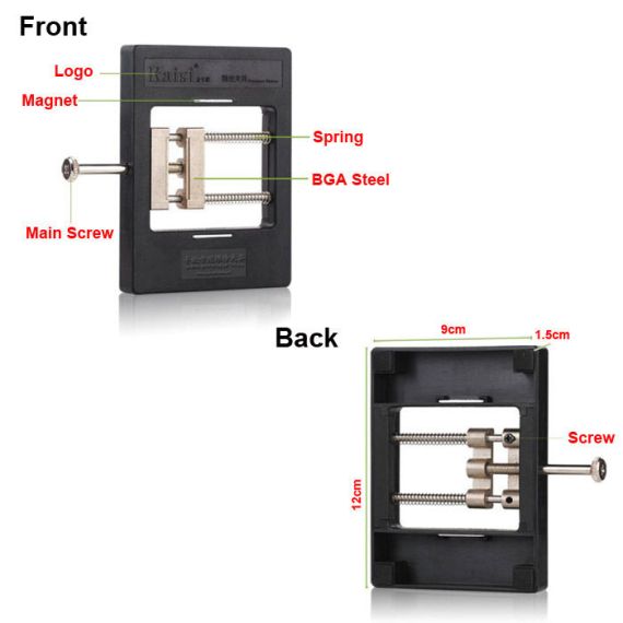 Werkzeugset + Arbeitsbühne zur Reparatur von Smartphones U973 