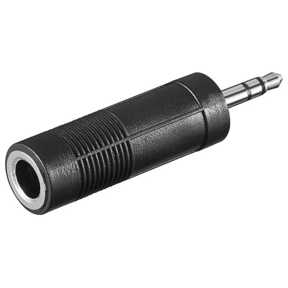 Audio Adapter 3.5mm Male to 6.3mm Stereo Female Q813 