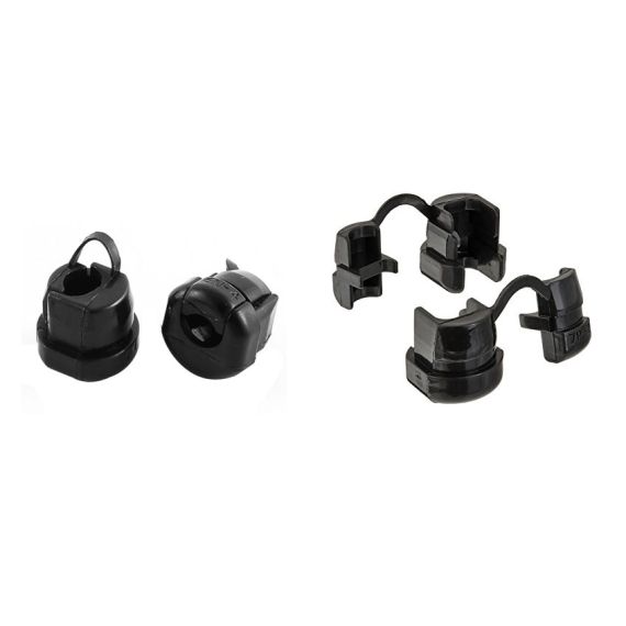 Boccola passacavo/fissacavo 1.7x2mm - nero 09532 FATO