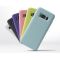 Soft touch silicone back cover for Samsung S8 smartphones - Various colors MOB340 