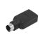 Adattatore PS2 - USB per tastiera e mouse C1038 