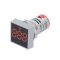 Voltmetro quadrato digitale da pannello - rosso EL407 FATO