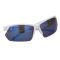 Gafas de sol Penn sport unisex blancas con lentes de espejo azules ED3052 Penn