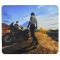 Mouse Mat 29x25cm PlayerUnknown's Battlegrounds Character with motorcycle P1130 