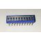 Dip switch orrizzontale 10 Vie NOS110077 