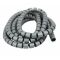 Cubierta de cable en espiral de 20 mm x 2 metros gris EL811 