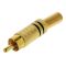 Connettore RCA Maschio Oro confezione da 10 ND9200 Valueline