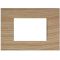 Placca 3 posti abete compatibile Living International EL2239 