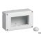 Box 4 moduli 12x8cm bianco compatibile Living Inernational EL2296 