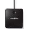 Lector de tarjetas SD compacto USB 2.0 Smart Card (ID) ND1216 Nedis