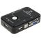 KVM-Switch 2 USB 2.0-Anschlüsse USB/VGA-Anschlüsse P1389 