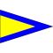 Bandiera Segnalazione Nautica Primo Ripetitore 180x225cm A9228 