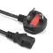 Power cord type G plug (UK) - IEC C13 1.5m T201 