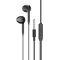 Wired headphones with 3.5mm audio jack - black N070 