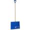 Plastic and wooden snow thrower 142 cm blue ED5076 