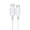 Type C charging and synchronization cable 2m 3A white KSC-716 F2440 Kakusiga