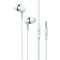 Headphones with microphone 1.2m 3.5mm audio jack white KSC-659 F2240 