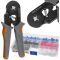 Pinza crimpatrice per terminali a crimpare 0,25-10 mm2 - kit 500 pz WB761 