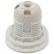 E27 white plastic lamp holder with Vito rings EL1548 Vito